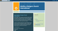 Desktop Screenshot of destinychangehome.blogspot.com