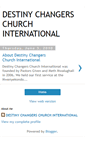 Mobile Screenshot of destinychangehome.blogspot.com