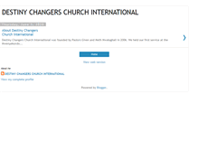 Tablet Screenshot of destinychangehome.blogspot.com