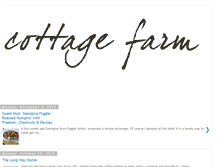 Tablet Screenshot of cottagefarm.blogspot.com
