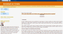 Desktop Screenshot of amistad-en-cristo.blogspot.com