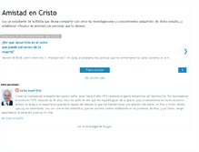 Tablet Screenshot of amistad-en-cristo.blogspot.com
