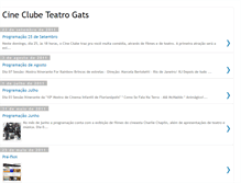 Tablet Screenshot of cineteatrogats.blogspot.com