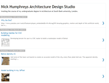 Tablet Screenshot of nickhumphreysyearonearchblog.blogspot.com