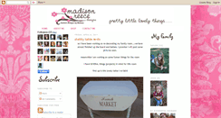 Desktop Screenshot of madisonreecedesigns.blogspot.com