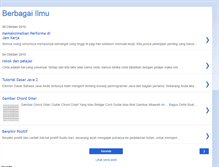 Tablet Screenshot of disini-ada-ilmu.blogspot.com