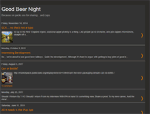 Tablet Screenshot of goodbeernight.blogspot.com