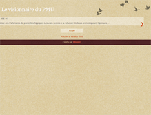 Tablet Screenshot of levisionnairedupmu.blogspot.com