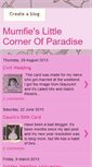 Mobile Screenshot of mumfieslittlecornerofparadise.blogspot.com