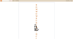 Desktop Screenshot of bowwowbunch.blogspot.com