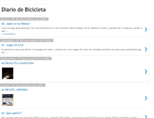 Tablet Screenshot of diariodebicicletajp.blogspot.com