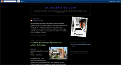 Desktop Screenshot of galerieducoin.blogspot.com