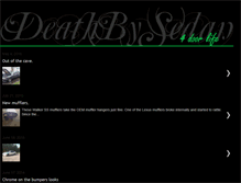 Tablet Screenshot of deathbysedan.blogspot.com