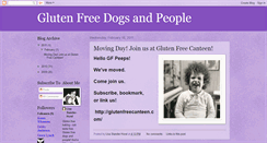 Desktop Screenshot of glutenfreedogsandpeople.blogspot.com