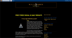 Desktop Screenshot of jijat-forex.blogspot.com