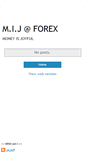 Mobile Screenshot of jijat-forex.blogspot.com