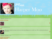 Tablet Screenshot of missharpermoo.blogspot.com