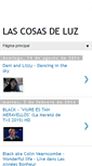 Mobile Screenshot of lascosasdeluz.blogspot.com
