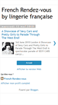 Mobile Screenshot of french-rendez-vous.blogspot.com