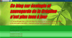 Desktop Screenshot of chantierecologie33.blogspot.com