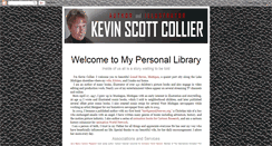 Desktop Screenshot of kevinscottcollierhomepage.blogspot.com