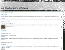 Tablet Screenshot of justanotherarmywifeblog.blogspot.com