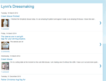 Tablet Screenshot of lynnsdressmaking.blogspot.com