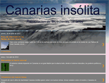 Tablet Screenshot of canariasinsolita.blogspot.com