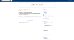 Desktop Screenshot of agendaiioa.blogspot.com