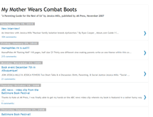 Tablet Screenshot of mymotherwearscombatboots.blogspot.com