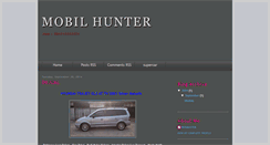 Desktop Screenshot of mobilhunter.blogspot.com