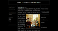 Desktop Screenshot of homedecorationtrends.blogspot.com