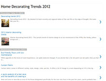 Tablet Screenshot of homedecorationtrends.blogspot.com