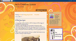 Desktop Screenshot of jacscreativespace.blogspot.com