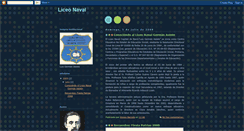 Desktop Screenshot of liceonavalga.blogspot.com