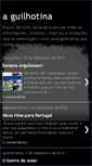 Mobile Screenshot of aguilhotinados.blogspot.com