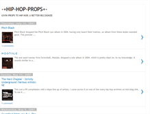 Tablet Screenshot of hip-hop-props.blogspot.com