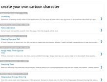 Tablet Screenshot of createyourowncartoon.blogspot.com