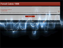 Tablet Screenshot of forcolicalcio1998.blogspot.com
