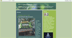 Desktop Screenshot of loveiswithin.blogspot.com
