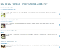 Tablet Screenshot of marilynwebberley.blogspot.com