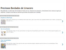 Tablet Screenshot of bordadoslinacoro.blogspot.com