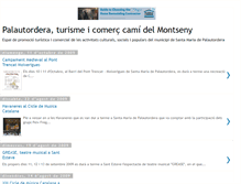 Tablet Screenshot of palautorderacamidelmontseny.blogspot.com