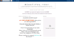 Desktop Screenshot of be-u-tiful.blogspot.com