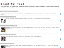 Tablet Screenshot of be-u-tiful.blogspot.com