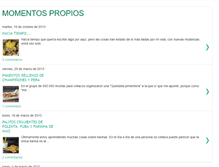 Tablet Screenshot of momentos-propios.blogspot.com