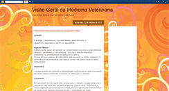 Desktop Screenshot of geralmedicinaveterinaria.blogspot.com