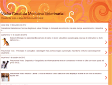 Tablet Screenshot of geralmedicinaveterinaria.blogspot.com