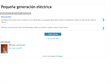 Tablet Screenshot of microgeneracionelectrica.blogspot.com