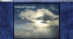 Desktop Screenshot of culturalsynergie.blogspot.com